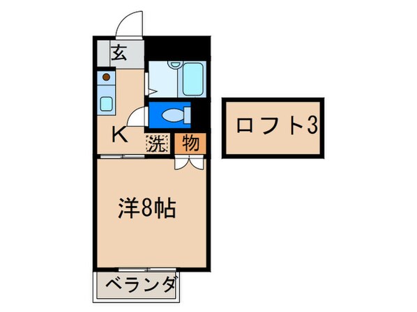 メゾンボ－Ｂの物件間取画像